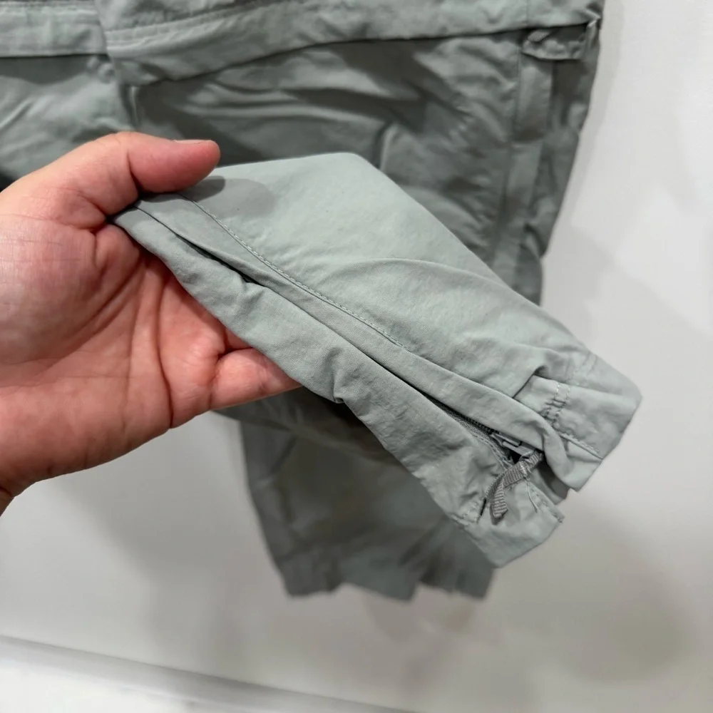 REI Co-op Sahara Convertible Pants Shorts Gray Size XL 18 Girls Outdoor Hiking